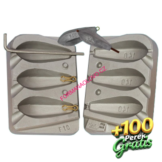 FORMA KORDA IN-LINE 3X140G+100 PÉREK ZDARMA