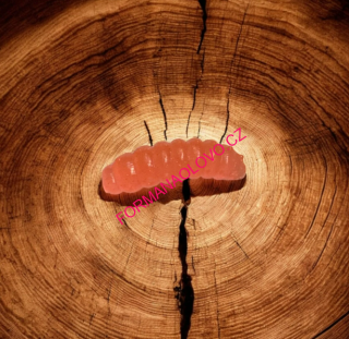 LARVA NA PSTRUHY WORM UV RED 33MM-1,34G-10KS