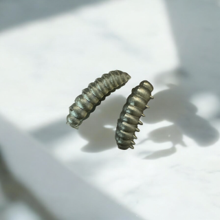 RYVALURES-WORM PEARL BLACK FINE- 10KS