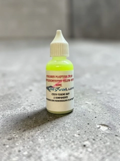 RYVALURES PHOTOLUMISENČNÍ BARVA DO PLASTISOLU YELLOW-GREEN 30ML.