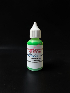 RYVALURES PLASTISOL COLOR NEON GREEN 30ML.