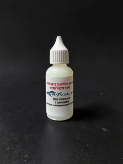 RYVALURES PLASTISOL COLOR NEON WHITE 30ML.