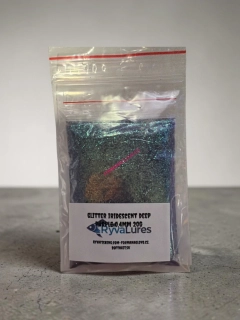 RYVALURES-GLITTER IRIDESCENT DEEP PURPLE 20G-0,4MM