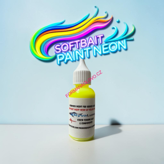 RYVALURES-SOFTBAIT PAINT NEON YELLOW 30ML.