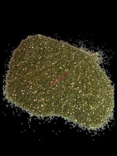 RyvaLures glitter Iridescent Golden Green 20g - 0,4mm