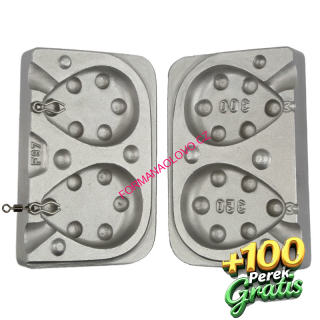 FORMA NA OLOVO GRIPPA 300,350G+100 PEREK GRATIS
