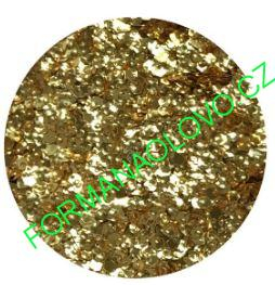 GLITR DO GUMOVÝCH NÁSTRAH ZLATÝ 10G-1MM