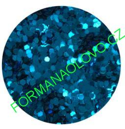 GLITTER DO GUMOVÝCH NÁSTRAH MODRÝ 10G-1MM