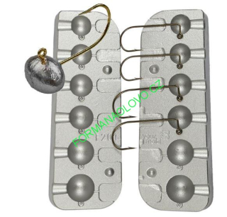 FORMA NA JIGOVÉ HLAVY F0OTBAL 13-40G 