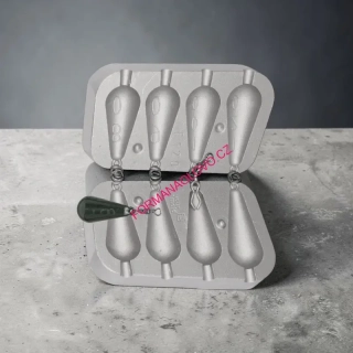 FORMA NA OLOVO HRUŠKA 80,90,100,120G+100 PÉREK GRÁTIS 